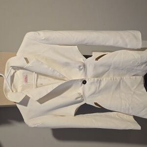 Women's White Blazer Jacket
